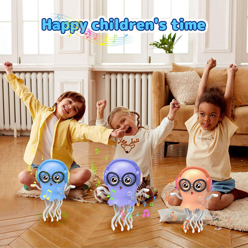 Tummy 3-6 6-12,Magic 3 4 5 6 7 8 Baby Toy Jellydancer, Crawling Jellydancer Time Toy Kids Fidget Toy for Girls Boys