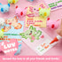 28 Packs JOYIN Valentines Day Gifts for Kids, Axolotl Mochi Squishy Toy with Funny Valentines Day Cards for Kids School