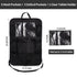 Ecurfu Backseat Car Organizer with 10 Compartments, 10 Inch Tablet Holder, Waterproof Storage Bag for Kids Cars (Black)