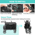 W2 W4 (1 Pack) Stroller Wagon Cargo Net and Organizer, Double-Layer with Extra Storage Space, Wagon Accessories