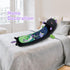 Long Cat Plush Kawaii Body Pillow, 20” Cute Black Cat Stuffed Animals, Soft Plushies, Gift for Girlfriend