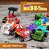 Magnetic Build-A-Truck Construction Toy Play Set, 5 Pieces