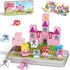Mini Magnetic Blocks, Magnetic Blocks Travel with Portable Iron Storage Box, 35PCS