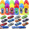 OCHIDO 12Pack Easter Eggs Filled with Die-Cast Cars, Prefilled Easter Eggs with