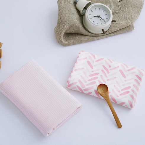 lasoftan 40 30 inches, 2 Jersey Swaddle Blanket, Ultra Soft Stretchy Receiving Blanket, Newborn Swaddle Wrap for Boys