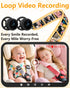 Gwozn 1080P: 3 Setup 7-Inch 2 Dual Baby Car Camera HD Mins Easy Recording Monitor Backseat Camera for Kids with Clear