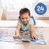 24-Piece 3 2 3+ Melissa & Doug Traffic Jam, City Vehicle Themed Jumbo Floor Puzzle, Jigsaw Puzzle with Multiple