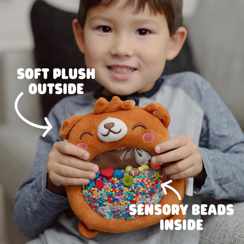 Chuckle & Roar - Sensory Seek & Find Bear, Scavenger Hunt Game for Toddlers, Great for Car Rides