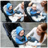 Baby Stroller Cushion, Infant Car Seat Insert, Reversible Universal Soft Newborn Stroller Mat, 100% Cotton Cover
