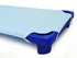 American Baby Company 100% Natural Cotton Percale Cot Sheet - Daycare Standard Size 23" x 51", Soft & Breathable (Blue)