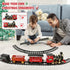 Set Sets 3 4 5 6 7 8+ OCHIDO Train - Christmas Train for Under The Tree, Electric Train Toy Gift for Boys Girls