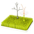 Boon Set 4 Count Lawn Baby Bottle Drying Rack Bundle - Includes Twig and Stem Accessories - with Cacti Bottle Brush