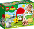 LEGO DUPLO Town Farm Animal Care 10949 Toy for Toddlers, Girls and Boys 2 Plus Years with Duck, Pig, Sheep