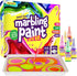 Marbling Paint Art Kit for Kids, Arts & Crafts Gifts for Girls & Boys Ages 6-12 Years Old - Easter Craft Kits Set -