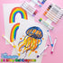 24 (24/Pack), 2-Packs BAZIC PRODUCTS Silky Gel Crayons Color, Washable Blendable Non Toxic Watercolor Crayon