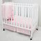American Baby Company Heavenly Soft Minky Dot 3-Piece Mini/Portable Crib Bedding Set,