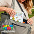 Set 42pcs, Mini Magnetic Tiles Travel with Case Bonus Sudoku Play, Mini Magnetic Blocks, Portable Travel Toy for Kids