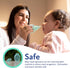 Talbot's Dr. Nasal Aspirator for Babies - Silicone - with Storage Case - Blue Elephant