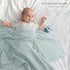40 38 inches 3 Pack Bearmoss Muslin Swaddle Blankets, x Baby Swaddle for Boys and Girls, Soft Baby Blanket, Breathable