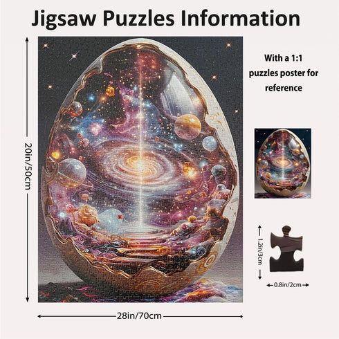 1000 1000 28 20 Jigsaw Puzzles for Adults Pieces Outer Space Planet Galaxy Puzzle Impossible Hard Difficult Challenging