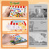 1-3, 1+, Activity Books for toddlers Montessori Felt Busy Book for Toddlers, Educational Sensory Toys for Baby