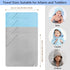 GINUMWA 4 Pack 32x32 Inch (2X 2X Hooded Baby Towels, Absorbent Bath Towels, Soft Coral Fleece Hooded Towel