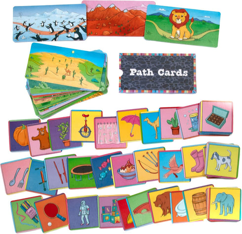 2-4 5 eeBoo Lion in My Way Game - Award Winning Cooperative & Imaginative Problem Solving Game, Screen-Free Fun