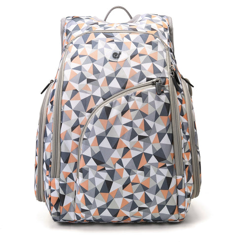ECOSUSI Diaper Backpack Fully-Opened Baby Nappy Bag with Changing Pad Maternity Bag