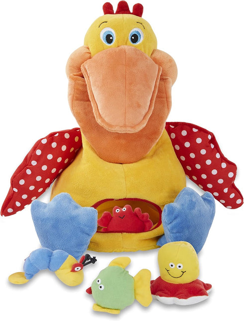Hungry Pelican Soft Baby Educational Toy by Melissa & Doug K's Kids