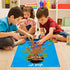WATINC 35Pcs Brown Skin Color Body Parts Learning Felt Story Board Set - Educational Teaching Storytelling Kit for