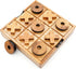 BSIRI Wooden Tic Tac Toe Game - Brain Teaser Puzzles for Adults, Classic Board Games