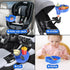 Kids Car Seat Tray, Travel Tray with Cup Holder for Toddler, Kids Car Seat Food Snack Tray for Road Trip, Stroller snack tray travel must haves - Blue by SSPONT