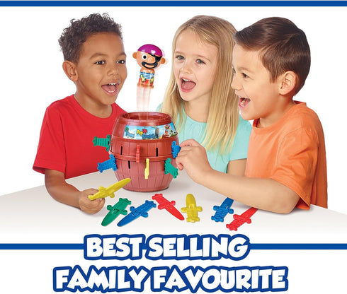 TOMY Pop Up Pirate Board Game - Swashbuckling Kids Games for Family Game Night, Ages 4 and Up