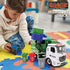 1:16 4 40 Crazy Truck Scale Recycling Garbage Truck Toy with Lights & Sounds, Recycle Cans, Flash Cards, Tools DIY