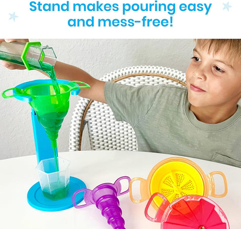 hand2mind Starter Science Funnels, Science Lab Equipment, Educational Science Kits for Kids