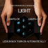 Set Sharp Edge DND Dice with Glowing LED Display Box - Premium Polyhedral Resin Dice for Dungeons and Dragons |