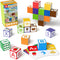 Coogam Magnetic Alphabet Blocks for Learning Numbers, Letters, Shapes, Magnet Construction Game