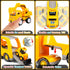 9 1 3 4 5 6 3 4 5 6 Veslier in Construction Truck Toys for Ages Years Old,Vehicles with Sounds and Lights in Carrier