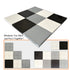 4pcs Brick 16x16 Classic Baseplate Building Plates for Building Bricks, Gray Background Boards for Pixel Paintings