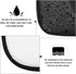 Kaiphy 2 2Pack Car Seat Protector with Thick Padding + XL Large Car Seat Cover for Child Car seat, Eco Friendly