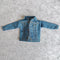 1:6 Scale Jeans Coat Jacket for 12" TBLeague Phicen Male Female Action Figure Doll Clothes (Dark Blue)