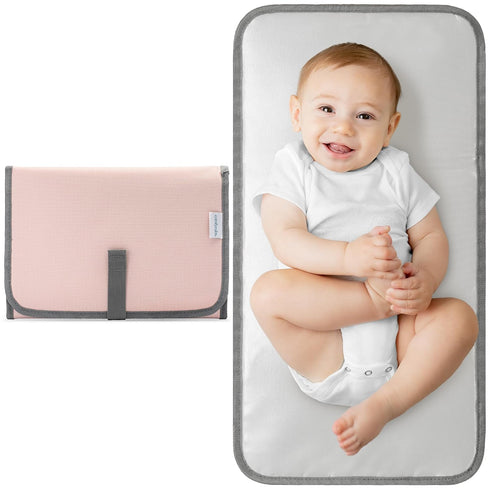 Compact Baby Wrap Carrier & Changing Pad Bundle by Comfy Cubs