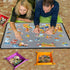 QCFDLCX 6 1000 Folding Puzzle Board with Sorting Trays and Felt Mat,for Storage and Saver, Non-Slip Surface,for Puzzle
