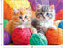 100 RoseArt - Kodak Premium - Fuzzy Yarn Balls - Piece Jigsaw Puzzle for Adults