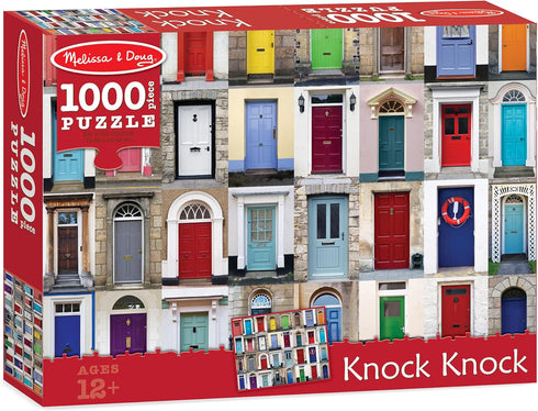 Melissa & Doug 1,000-Piece Knock Knock Doorways Jigsaw Puzzle (29"x23" inches)