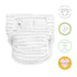 3 (12-25 lbs), Set Amazing Baby Hybrid Cloth Diaper Cover with Pocket-Sling, Med, Sz Use with Boosties Inserts, Gray