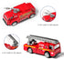 14 Pack Die-cast Fire Truck Vehicles Sets, 6 Pack Alloy Metal Fire Engine Models and 8 Pack Firefighter Playset
