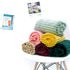 NTBAY Flannel Fuzzy Toddler Blanket, Lightweight Reversible Stripes Design Baby Plush Blanket, 30x40 Inches, Dark Green