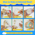 DIY Vase Mosaic Painting Kit, DIY Mosaic Arts and Craft Kits with Vase Flower Mosaic Accessories, Handmade Sticker