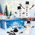 8 Pack Christmas Craft Supplies, DIY Snowman Kit, Build a Snowman Kit Indoor Decoration, Creative Kids Air Dry Clay